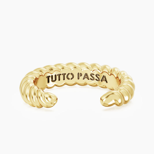 ROPE CUFF gold