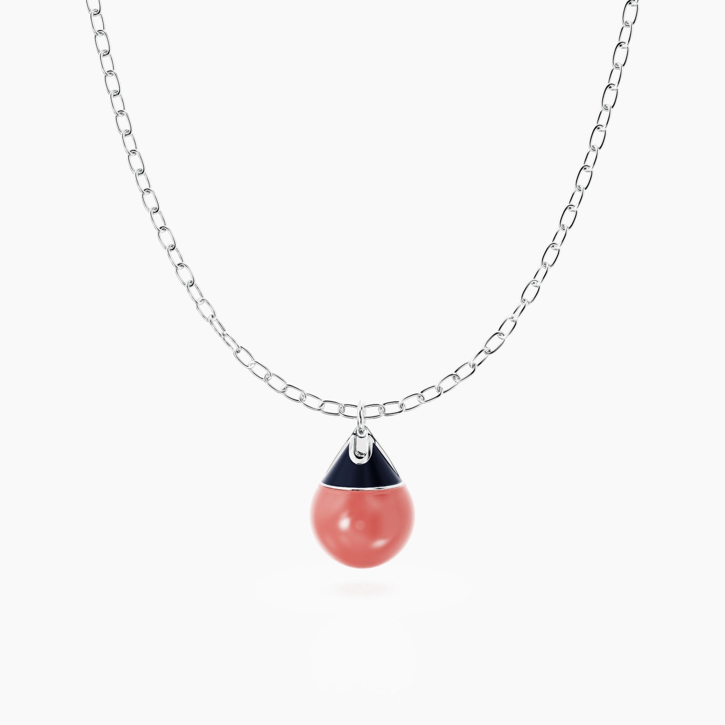 BOUY NECKLACE silver