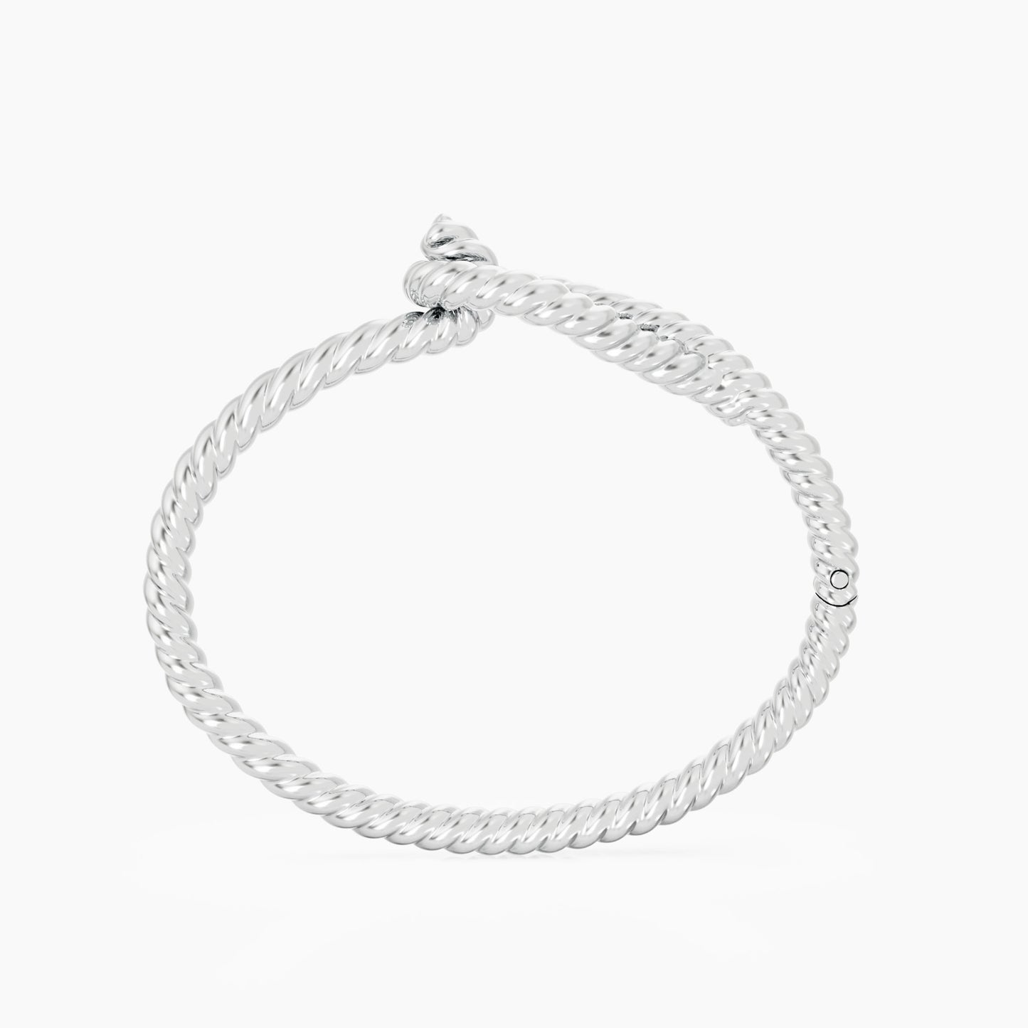 LOOP BANGLE silver