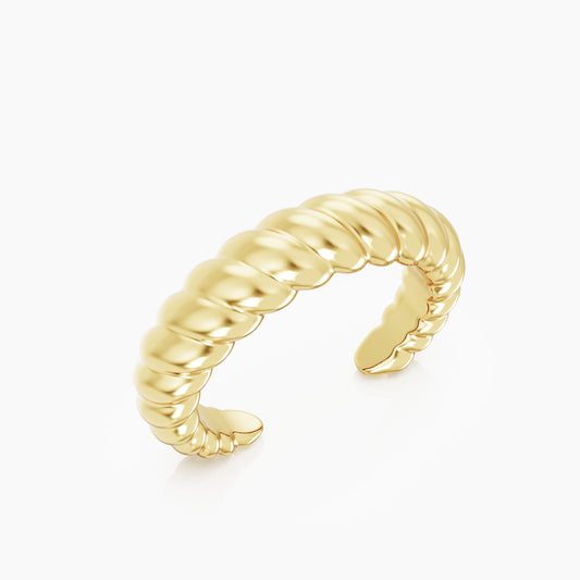 ROPE CUFF gold